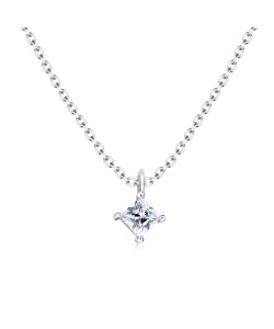 CZ Silver Necklace SPE-5655